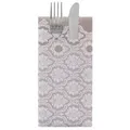 Produktbild: Sovie HORECA Besteckserviette Mandy in Beige Braun aus Linclass® Airlaid 40 x 40 cm, 100 Stück - Ornamente