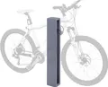 Produktbild: Fahrradbügel HWC-J80, Fahrradständer Anlehnbügel, verzinkter Stahl Outdoor-pulverbeschichtet 87x10x13cm grau