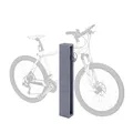 Produktbild: Mendler Fahrradbügel HWC-J80, Fahrradständer Anlehnbügel, verzinkter Stahl Outdoor-pulverbeschichtet 87x10x13cm - grau