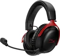 Produktbild: HP HyperX Cloud III kabellose Kopfhörer mit Mikrofon, rot (77Z46AA)
