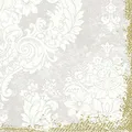 Produktbild: Duni Klassik-Servietten 4 lagig 40x40cm Royal White 50 Stück