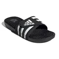 Produktbild: adidas Badepantolette ADISSAGE schwarz weiss Adilette Größe 39 - 48 / UK 6 - 13