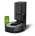 Produktbild: iRobot Roomba i7+ (i7556) Saugroboter, automatische Absaugstation, intelligente Raumerfassung, Zeitplanreinigung, 2 Multibodenbürsten, WLAN Staubsauger Roboter, App-Steuerung, Ideal für Tierhaare