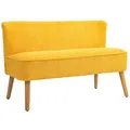Produktbild: HOMCOM Sofa Holz, Stoff, Schaumstoff