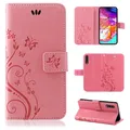 Produktbild: Handy Tasche für Samsung Galaxy A20e SM-A202 Flip Cover Wallet Case Etui Rosa