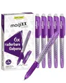 Produktbild: Online Radierstift magiXX, 6x I Gelschreiber Lila mit 0,7mm Strichstärke I Tintenroller radierbar zum Schreibenlernen & Büro, I Erasable Pen Set I Radierbarer Kugelschreiber Studenten, Schüler