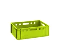 Produktbild: BURI Transportbehälter Fleischkiste E2 hellgrün Lagerkiste Eurobox lebensmittelecht stapelbar, (1-St)