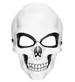 Produktbild: W WIDMANN MILANO Party Fashion 95706 - Maske Totenkopf, Skelett, Mottoparty, Karneval, Halloween