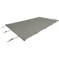 Produktbild: SafeDeluxe Pool-Abdeckplane Poolplane Rollschutzabdeckung Stangenabdeckung Sicherheitsabdeckung (ohne Stangen) grau 3m x 5m