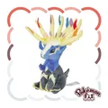 Produktbild: Pokemon Center Original Pokemon Fit Xerneas Plüschpuppe Japan Offiziell