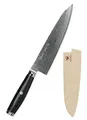 Produktbild: Yaxell Super Gou Ypsilon 193 Kochmesser HP-Y-37200 inkl. Holzscheide