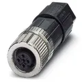 Produktbild: Phoenix Contact - 1424652 Sensor-/aktor-steckverbinder, Unkonfektioniert M12 Buchse, Gerade Polzahl S