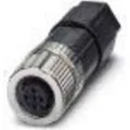 Produktbild: Phoenix Contact M12,5P,Socket,SPEEDCON,A-coded,Push-in (1424652)