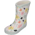 Produktbild: KOEL Barefoot  - Gummistiefel WELLIE BARE MULTI white flowers, Größe:27 EU - 27