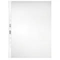 Produktbild: (0,06€/Hülle) 100 Prospekthüllen A4 glasklar, Herlitz 5824008, PP, transparent