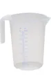 Produktbild: Messkanne 2000 ml PP transp.D151xH206mm Griff offen HÜNERSDORFF