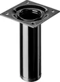 Produktbild: Hettich Tischbein 3,0 x 10 cm Stahl schwarz - 1 Stück