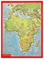 Produktbild: Reliefpostkarte Afrika, André Markgraf