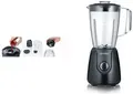 Produktbild: SEVERIN Standmixer SM 3707, schwarz abnehmbarer Mixbehälter mit Ausgusszotte aus Titan, - 1 Stück (SM 3707)