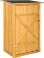 Produktbild: tectake® Gartenschrank mit Flachdach Taman 75 x 56 x 118 cm
