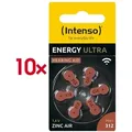 Produktbild: Intenso Knopfzellen »Energy Ultra« 312 / PR41 148 mAh 60 Stück