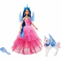 Produktbild: Mattel Barbie Saphire Einhornpuppe mit blauen Haar, HRR16
