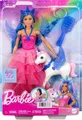Produktbild: Barbie Einhorn-Spielzeug, Puppe zum 65. Jubiläum mit blauen Haaren, pinkfarbe...