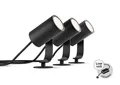 Produktbild: Philips Hue PHI HUE Amb. Lily Spot 3FLG Basis bk schwarz, 3