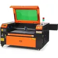 Produktbild: VEVOR 80W CO2-Lasergravierer, 500x700mm, 500mm/s Laserschneidmaschine mit 2-Wege-Pass-Air-Assist, kompatibel mit LightBurn, CorelDRAW, AutoCAD, Windows, Mac OS, Linux, für Holz, Acryl, Stoff