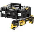 Produktbild: DEWALT 18V oszillierendes Akku Multi Tool DCS356NT(Basisversion), Bürstenlos, Mit Tiefen und Seitenanschlag, LED Licht, Inkl Tstak Box II, Ohne Akku und Ladegerät, Schwarz/Gelb