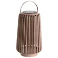 Produktbild: Dehner LED Solarleuchte Amira, Solar-Laterne, Metall & Kunststoff, verschiedene Größen, beige, Warmweiß, Dämmerungssensor, Solar Ø 18 cm x 30 cm