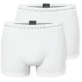 Produktbild: Schiesser Boxershorts Cotton Flex (2er Pack) Baumwollmischung, ohne störende Seitennähte, superweich weiß 5