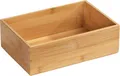 Produktbild: WENKO Bambus Ablage Terra L Natur Organizer Box Haushalt Kueche 22x7x15cm