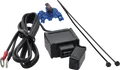 Produktbild: KRAD USB12 - Motorrad -Mini-USB-Bordsteckdose, 12 V/5 V, 2 A