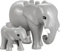 Produktbild: LEGO® LEGO DUPLO Tierwelt: 2 Elephanten Spielbausteine