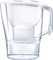 Produktbild: BRITA Wasserfilter-Kanne Filterkanne Aluna Weiß Kartusche - Wie Neu