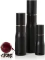 Produktbild: Adhoc Levo Gewürzmühle - Premium Salz- oder Pfeffermühle aus Eschenholz - Schwarzes Design Adhoc Levo Gewürzmühle - Premium Salz- oder Pfeffermühle aus Eschenholz - Schwarzes Design