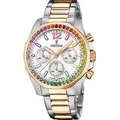 Produktbild: Festina Quarz Damen Boyfriend F20608/2 - weiß,silber - 38.1mm