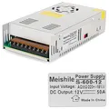Produktbild: Netzteil DC 12V 50A 600W Spannungswandler AC 220V/230V auf Trafo 12Volt Trans...