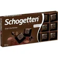 Produktbild: Schogetten Tafelschokolade Edel-Zartbitter, 50% Kakaogehalt, 100g, 18 Stück