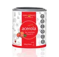 Produktbild: Amazonas Naturprodukte - BIO Acerola Pulver | Reichhaltiges Vitamin C der Acerola Kirsche | Vitamin C- Haushalt auffüllen | Ohne Farbstoffe und frei von Gentechnik | 100 g