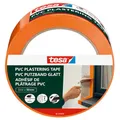 Produktbild: tesa Putzband PVC - Putzklebeband mit verstärktem PVC-Trägermaterial - zum Schutz beim Verputzen im Außenbereich - temperaturbeständig, von Hand einreißbar - orange - 33 m x 50 mm