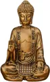 Produktbild: zen' Light Dekofigur Buddha Statue zen' Light gold 14cm Höhe Deko Wohnzimmer Zuhause