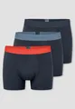 Produktbild: Schiesser Unterwäsche Boxershorts 95/5 Organic Cotton Webgummibund mehrfarbig 920 schwarz Herren - 3 Stück