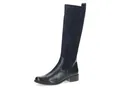 Produktbild: Stiefel CAPRICE, Damen, Gr. 36, XS-Schaft, blau (dunkelblau), Leder, Textil, Schuhe Stiefel, Blockabsatz, Langschaftstiefel, Businessstiefel, bequeme Weite