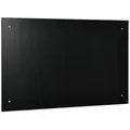 Produktbild: neu.haus Küchenrückwand, (1-tlg), »Mora« Glas Herdspritzschutz 70x50cm Schwarz schwarz 70 cm x 50 cm