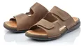 Produktbild: Rieker Herren Echtleder Pantolette braun, Herren:44 EU