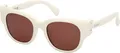 Produktbild: MaxMara MM0138 21E shiny white 51/19/140 Damen Sonnenbrillen