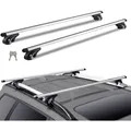 Produktbild: Dachträger Aluminium Dachgepäckträger Universal 90 kg Querträger SUV Limousine
