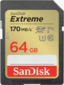 Produktbild: SanDisk Extreme SDXC        64GB UHS-I C10 U3 V30